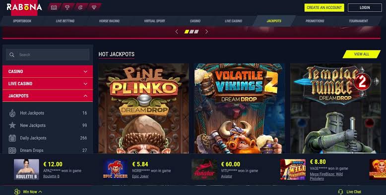 Recensione del casinò online Rabona per gli atleti Recensione del casinò online Rabona per gli atleti